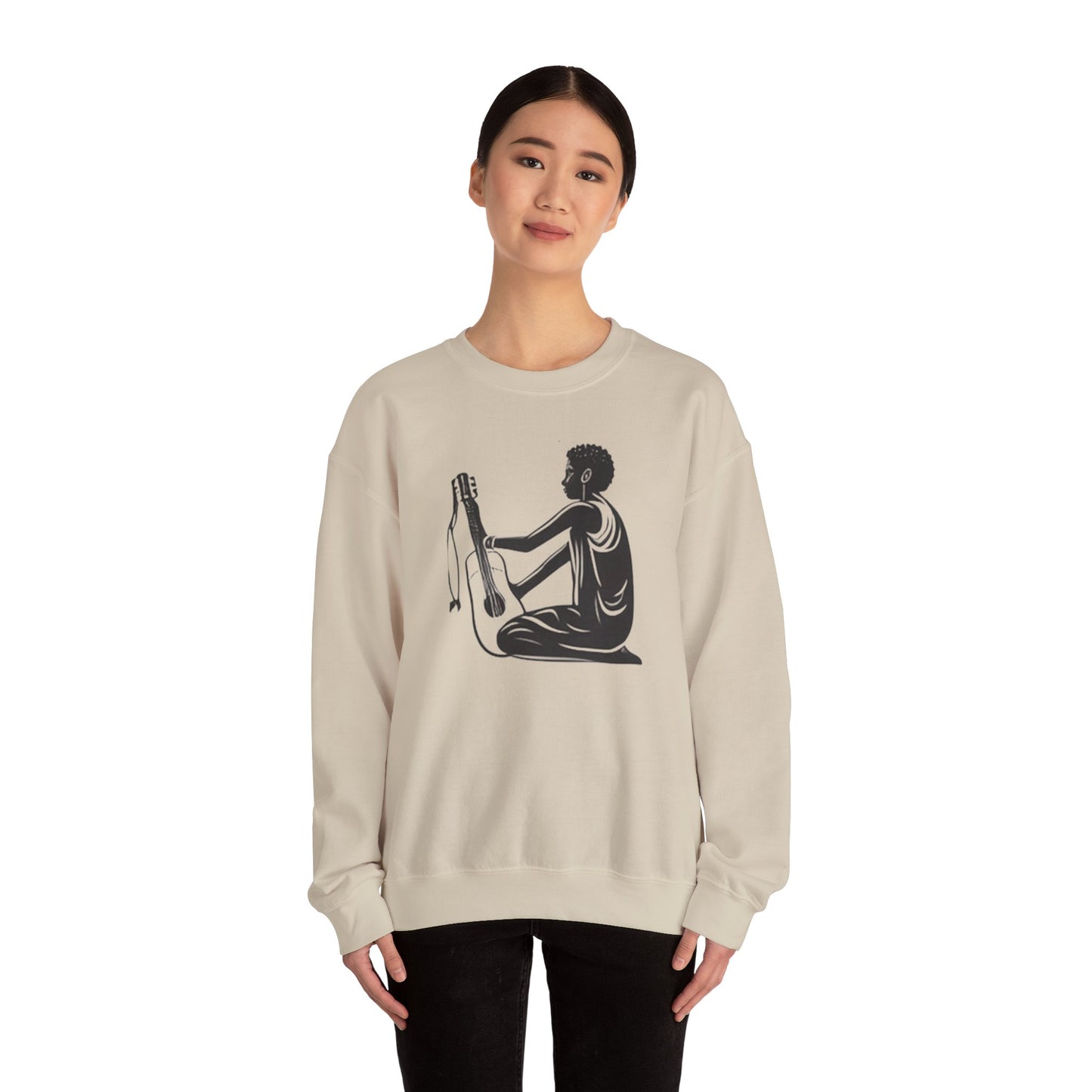 Sudanese Guitarist Unisex Sweatshirt