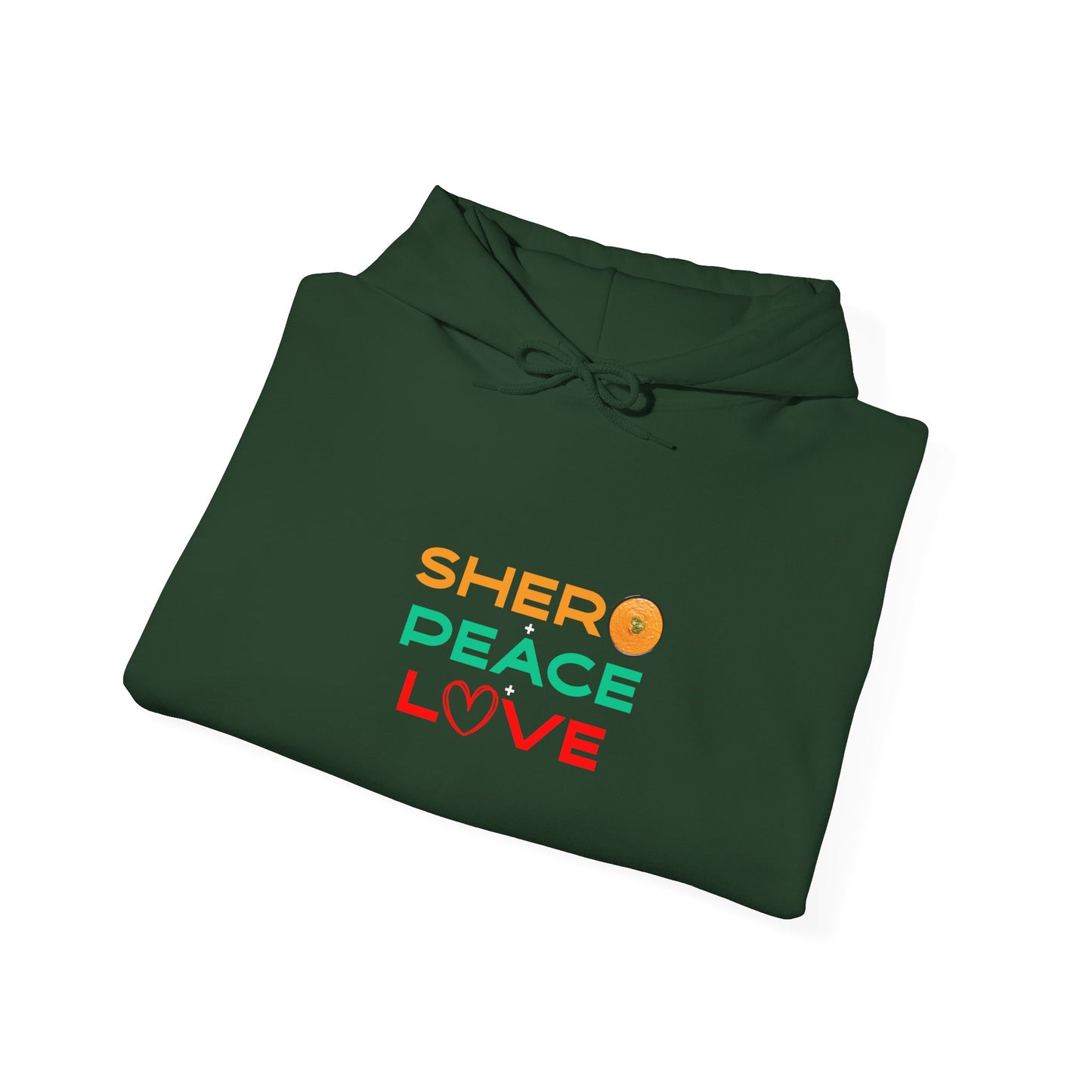 Shero Peace Love Unisex Hoodie