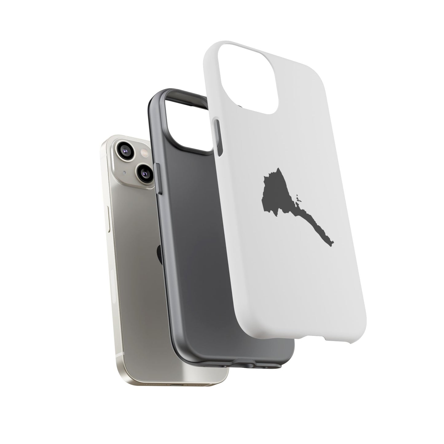 Eritrea Map - Phone Case