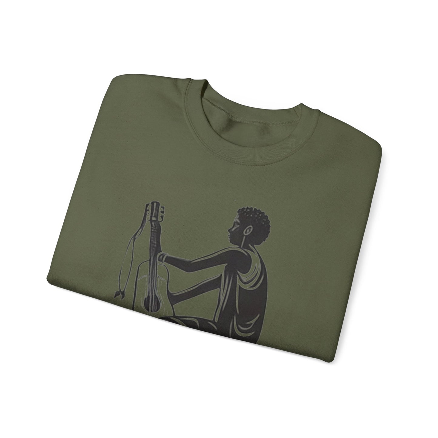 Sudanese Guitarist Unisex Sweatshirt