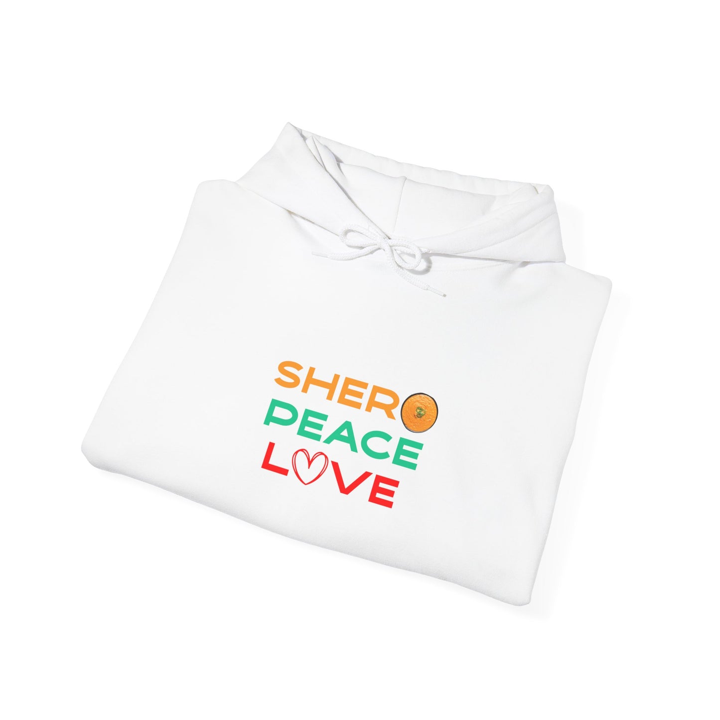 Shero Peace Love Unisex Hoodie
