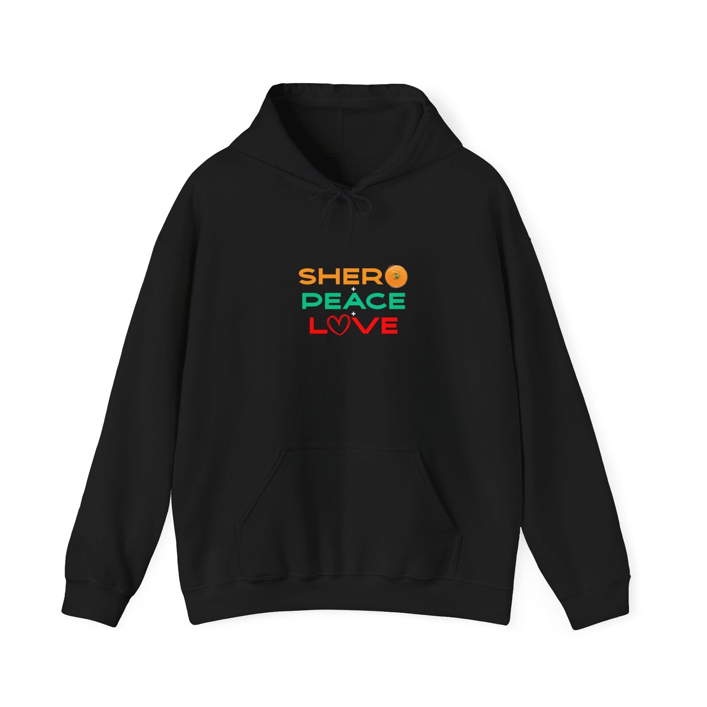 Shero Peace Love Unisex Hoodie