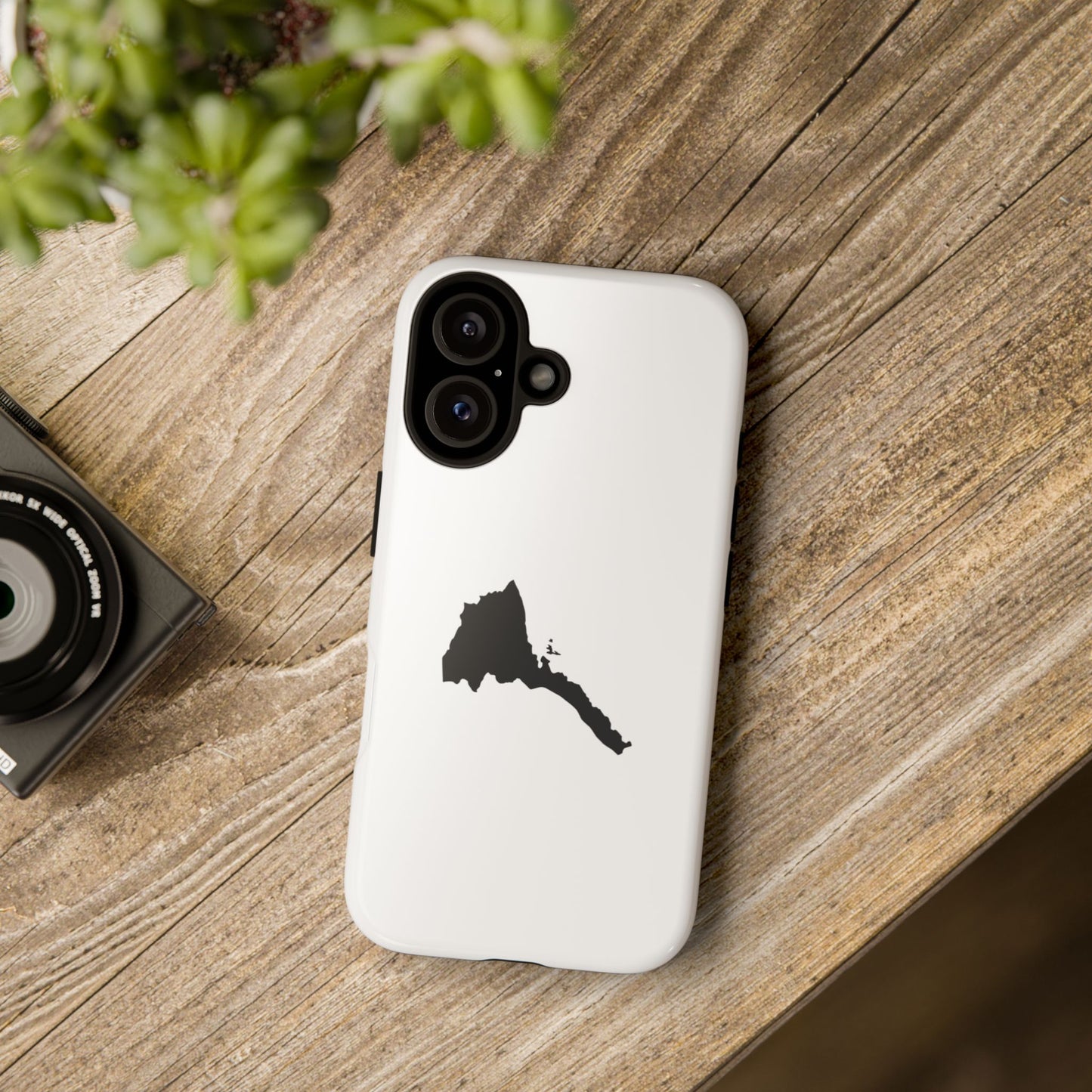 Eritrea Map - Phone Case