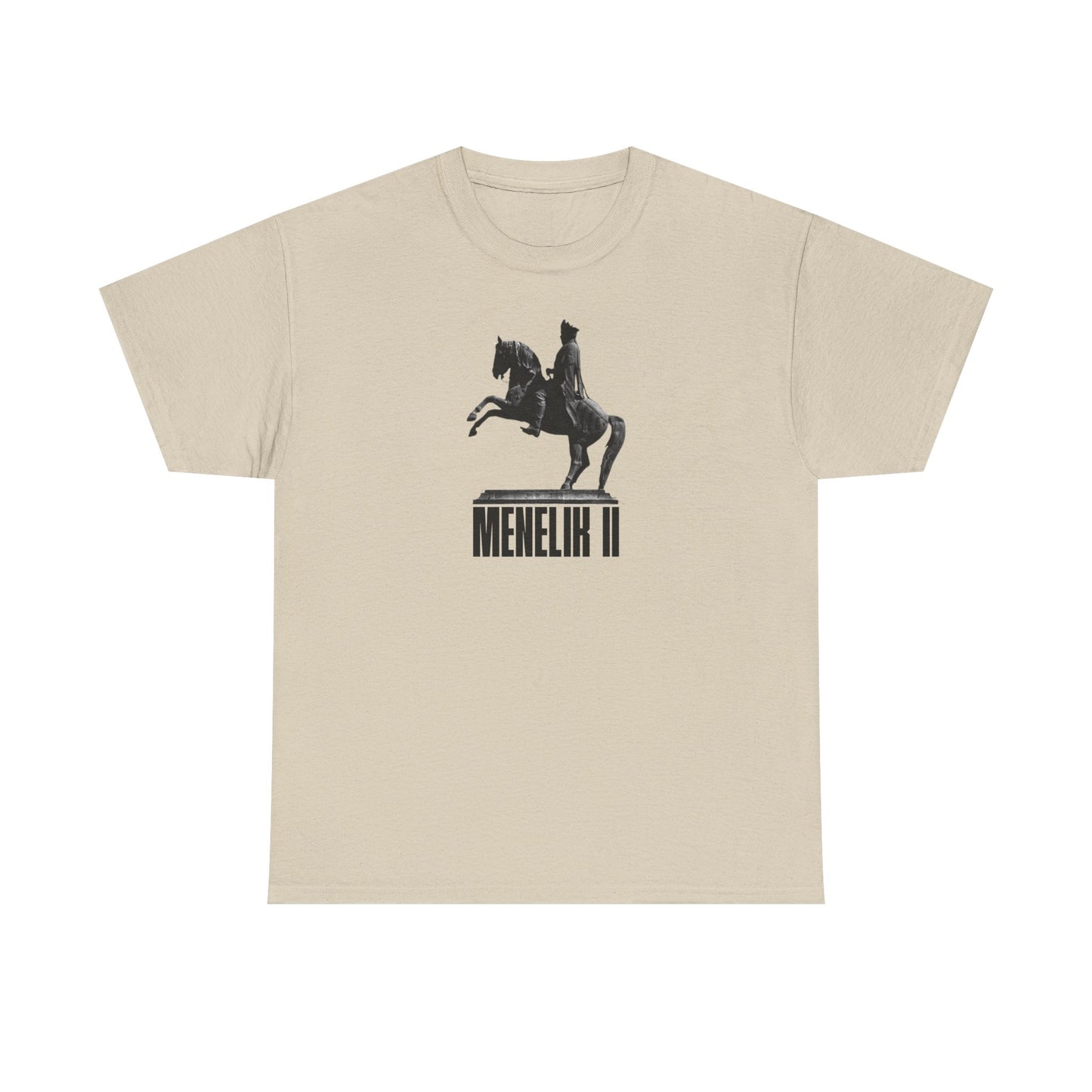 Emperor Menelik Statue Unisex Tshirt