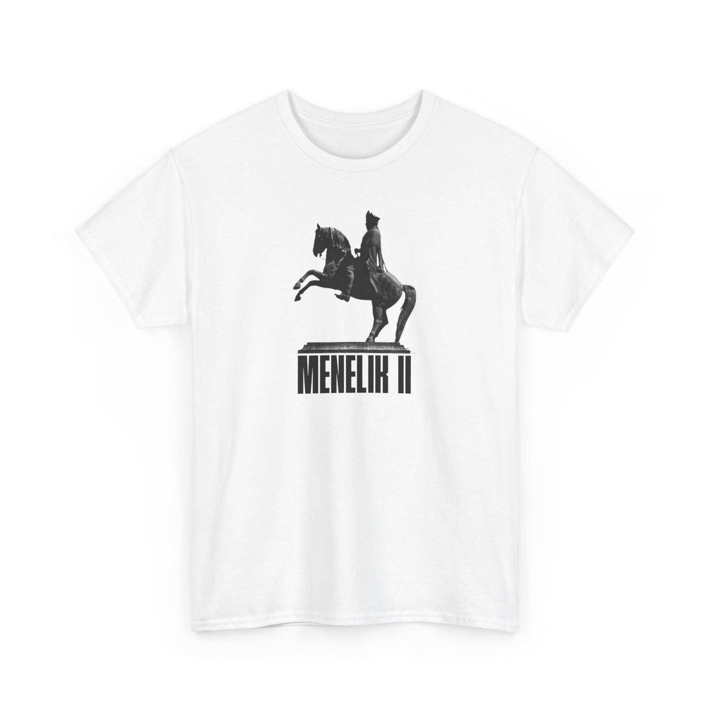 Emperor Menelik Statue Unisex Tshirt