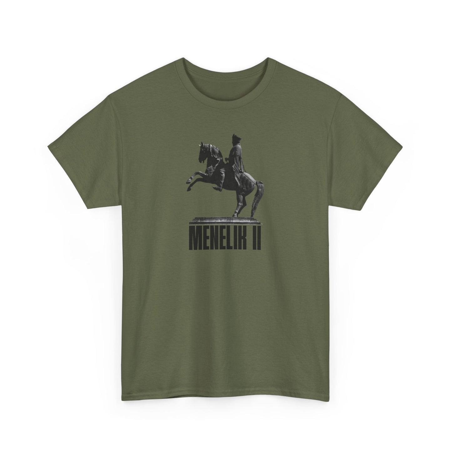 Emperor Menelik Statue Unisex Tshirt