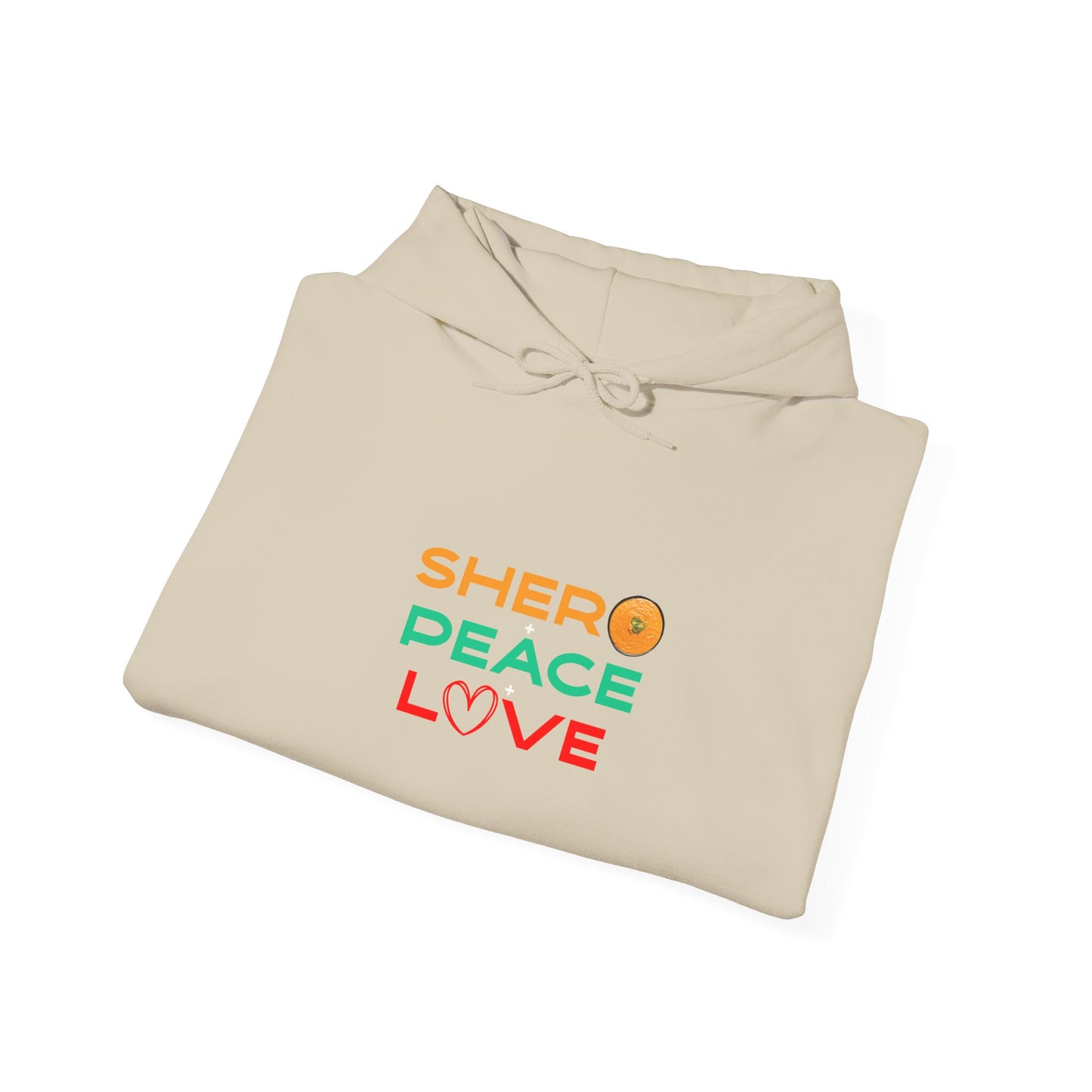 Shero Peace Love Unisex Hoodie
