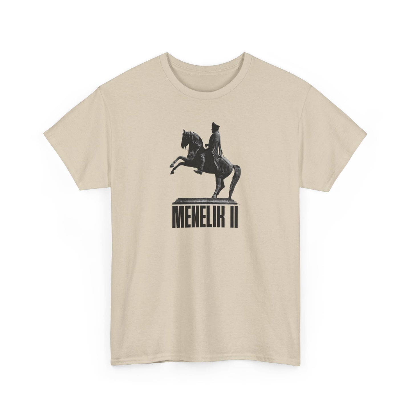 Emperor Menelik Statue Unisex Tshirt