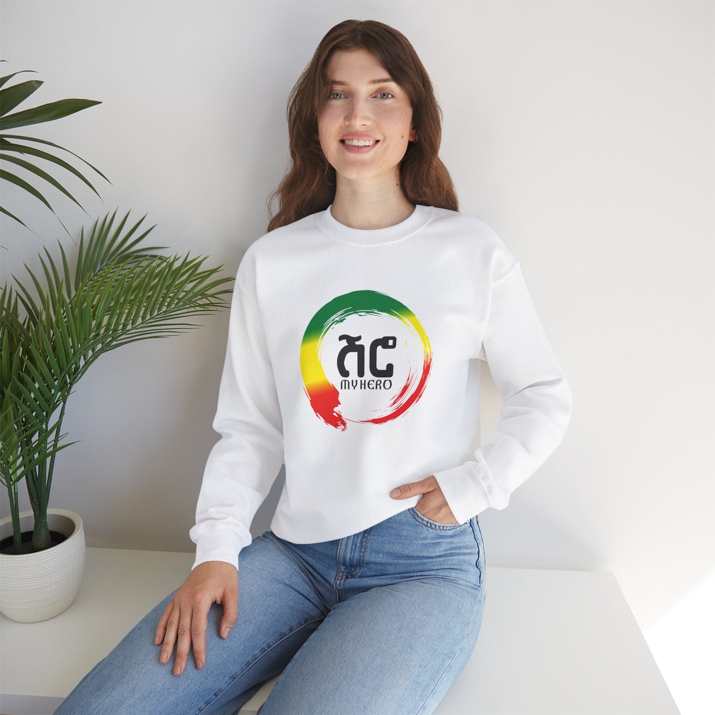 Unisex Heavy Blend™ Crewneck Sweatshirt – Shero My Hero Collection