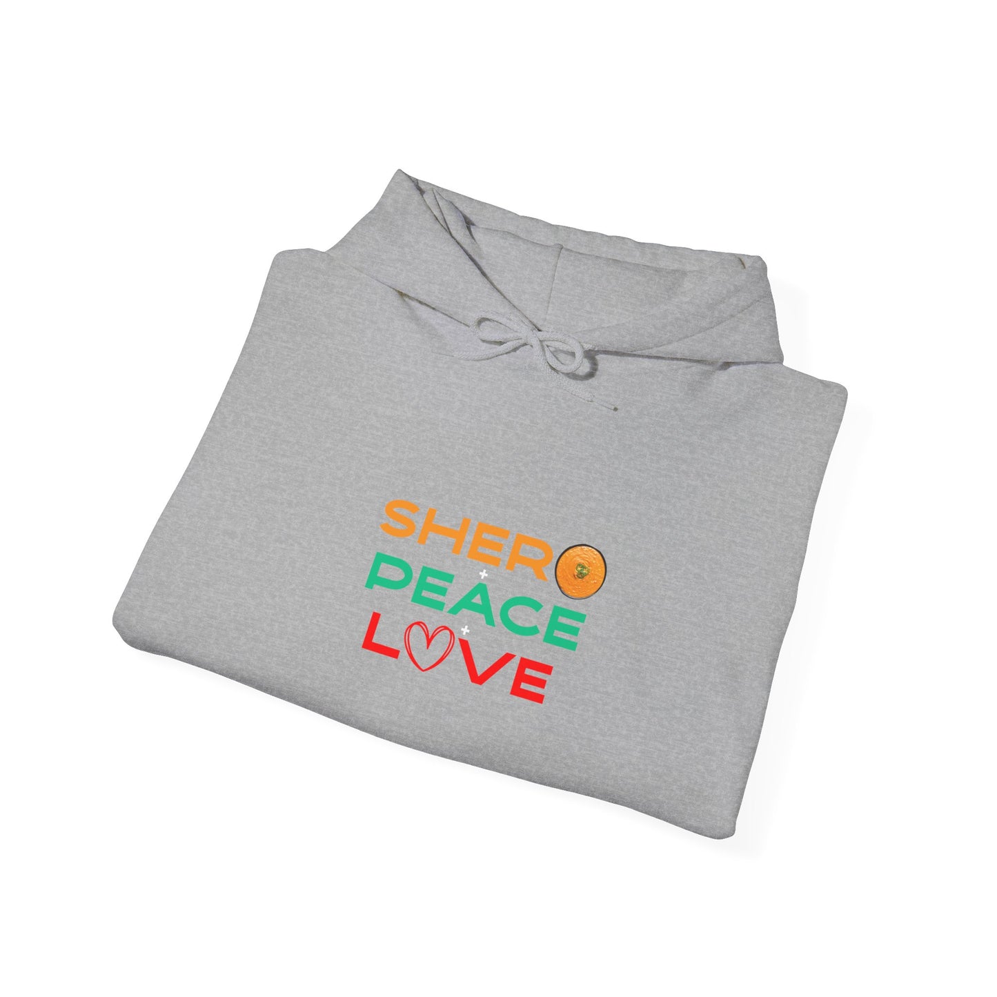 Shero Peace Love Unisex Hoodie