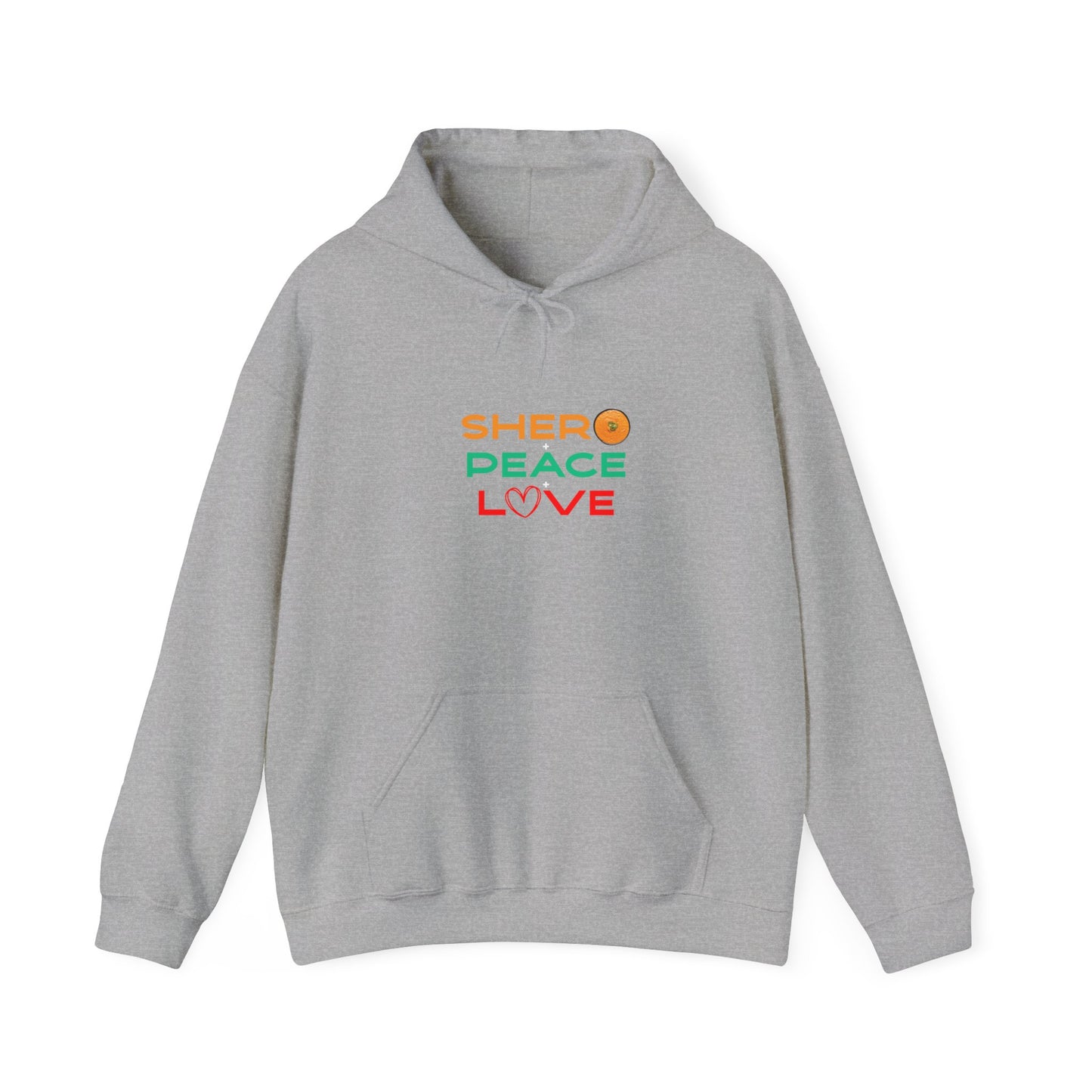 Shero Peace Love Unisex Hoodie