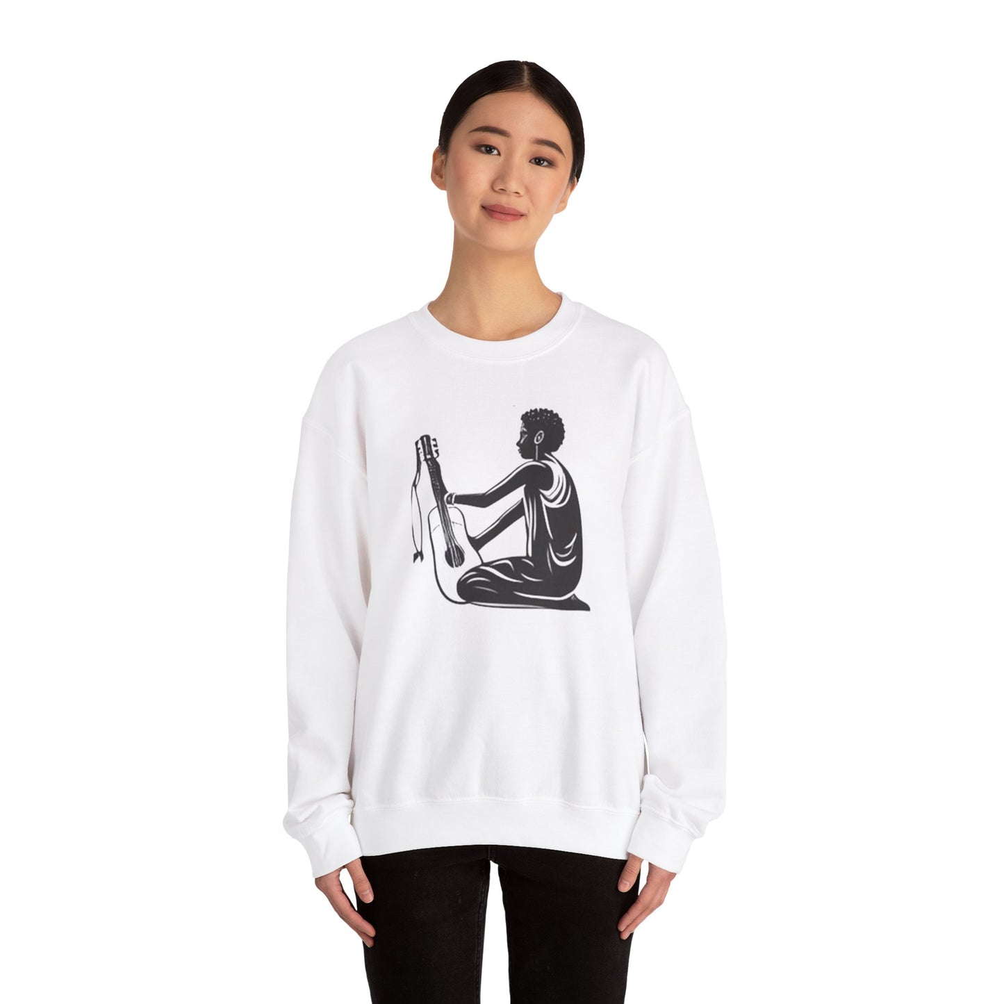 Sudanese Guitarist Unisex Sweatshirt