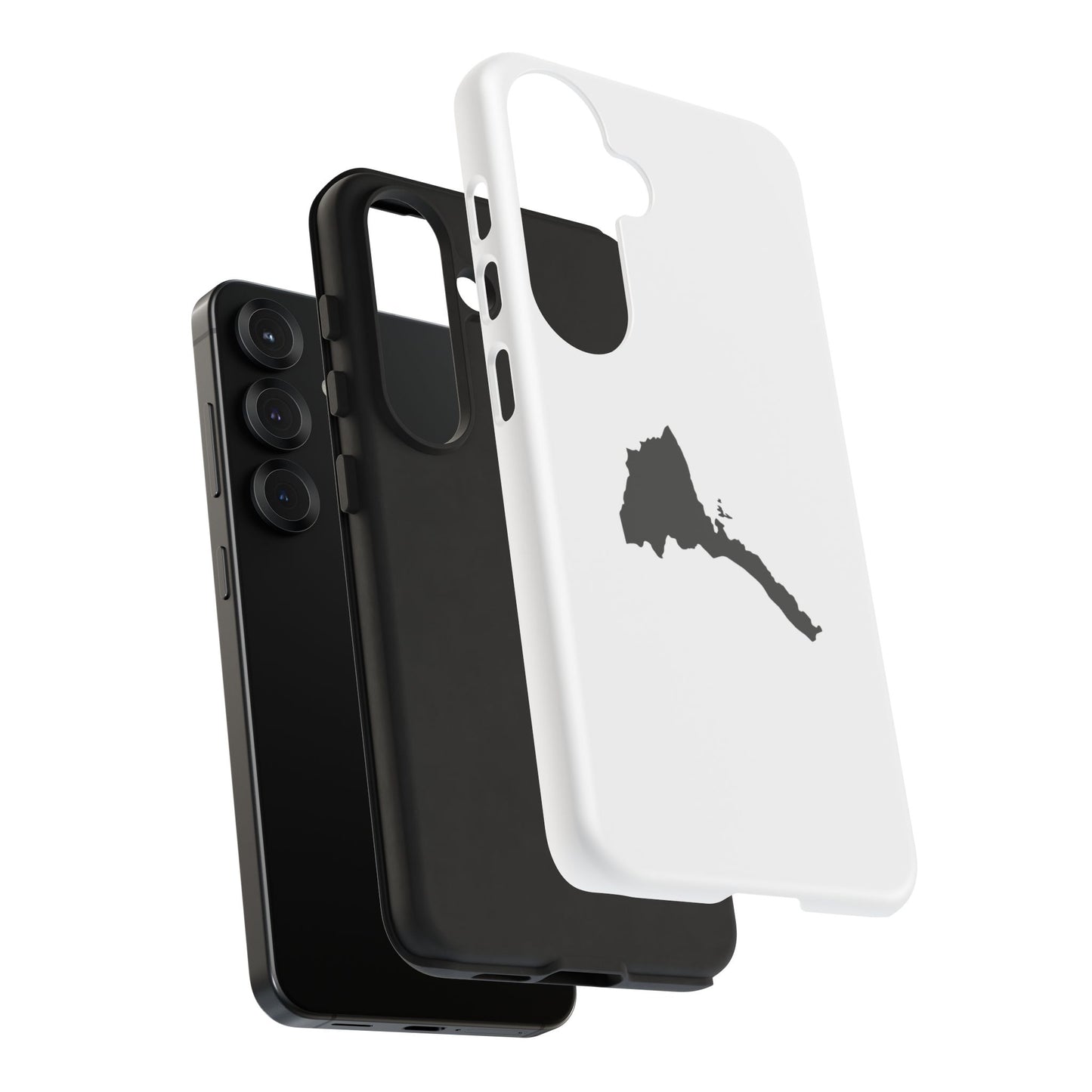 Eritrea Map - Phone Case