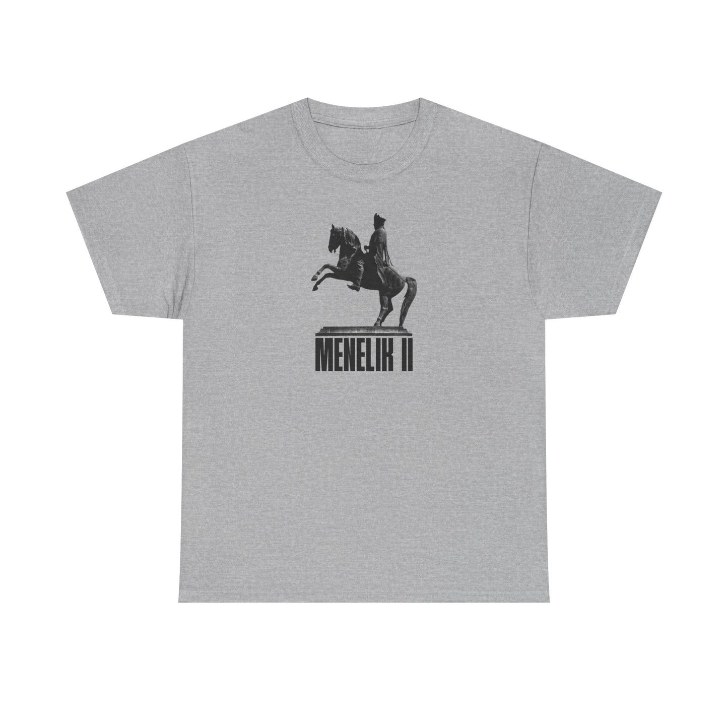 Emperor Menelik Statue Unisex Tshirt