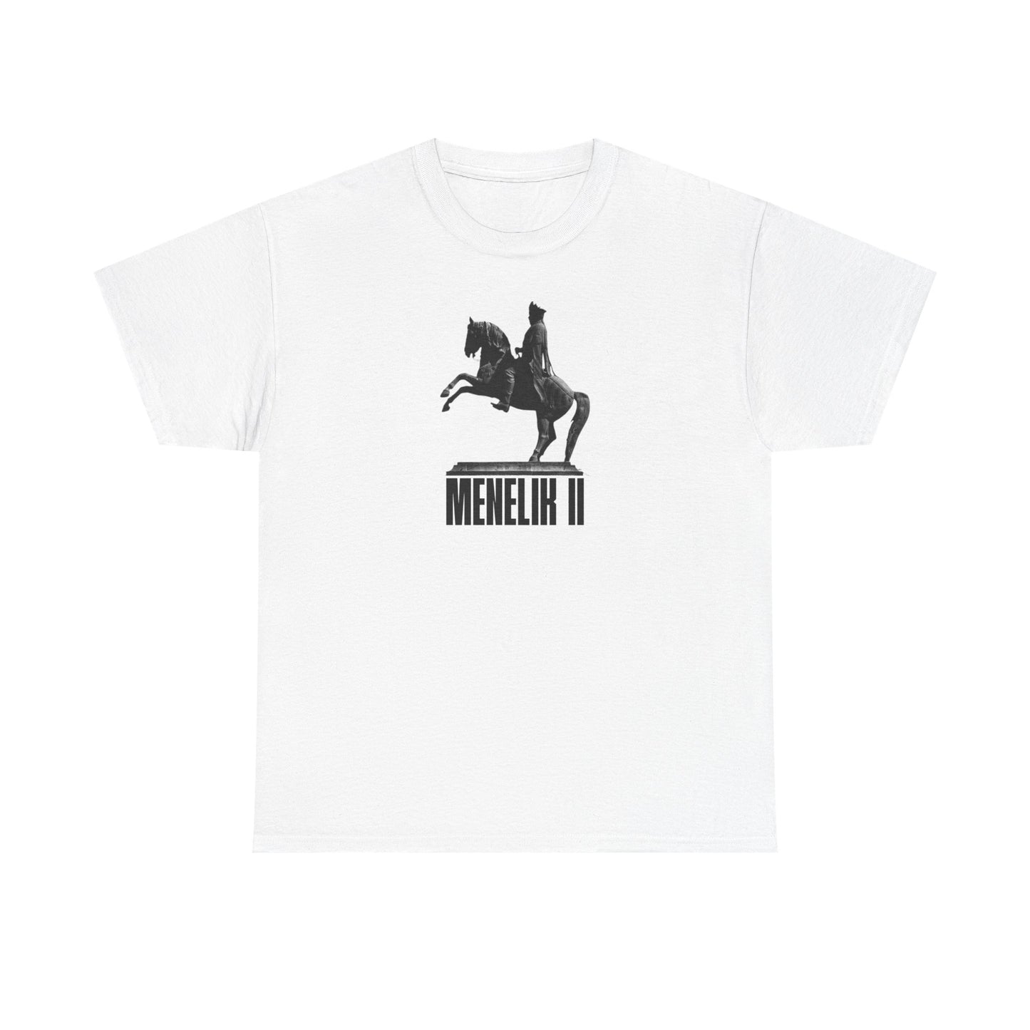 Emperor Menelik Statue Unisex Tshirt