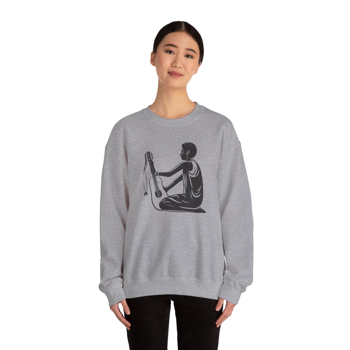Sudanese Guitarist Unisex Sweatshirt