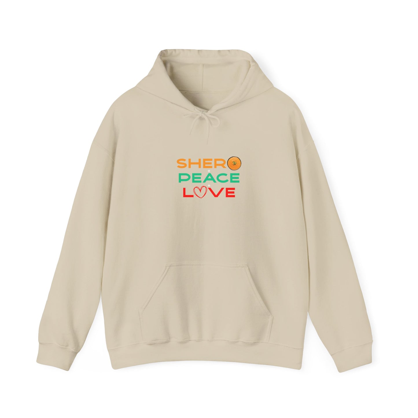 Shero Peace Love Unisex Hoodie