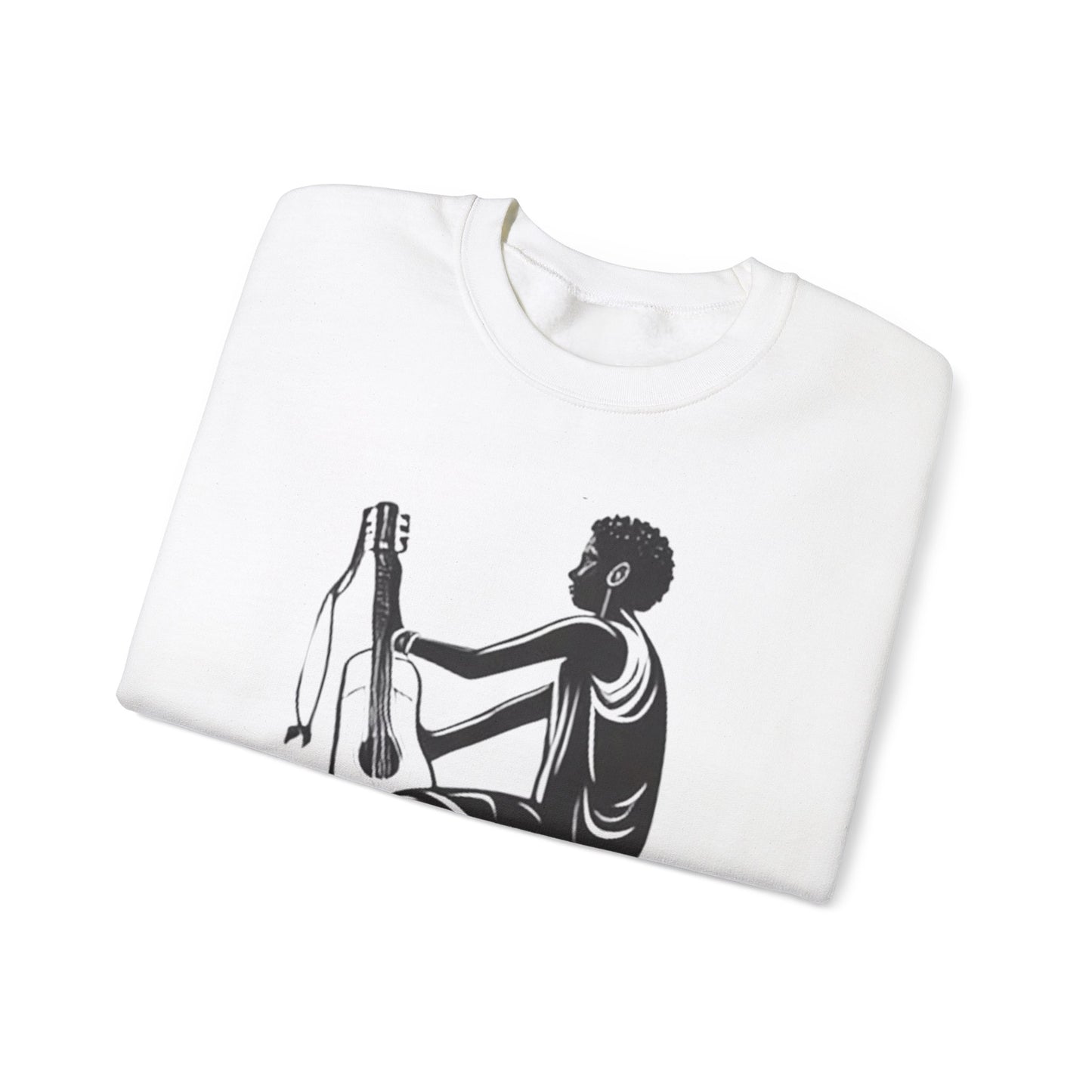 Sudanese Guitarist Unisex Sweatshirt