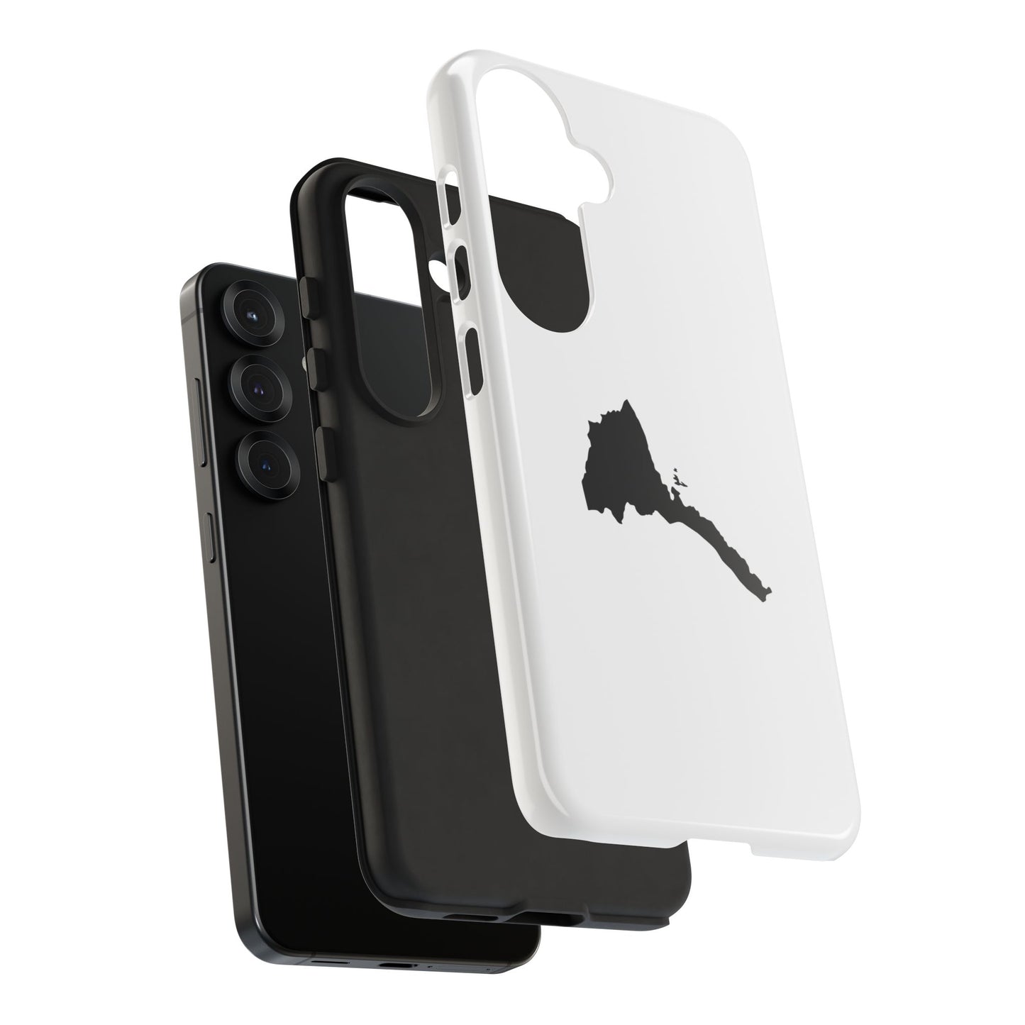 Eritrea Map - Phone Case