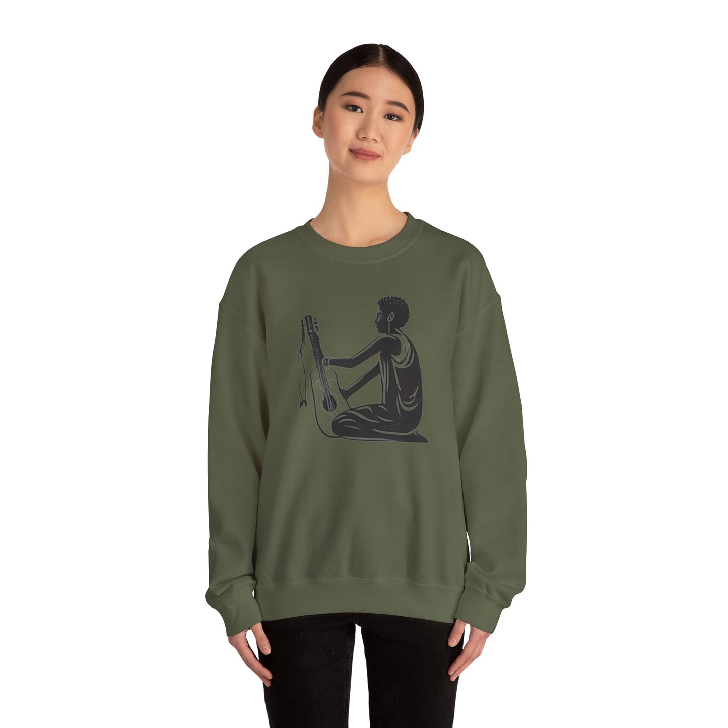 Sudanese Guitarist Unisex Sweatshirt