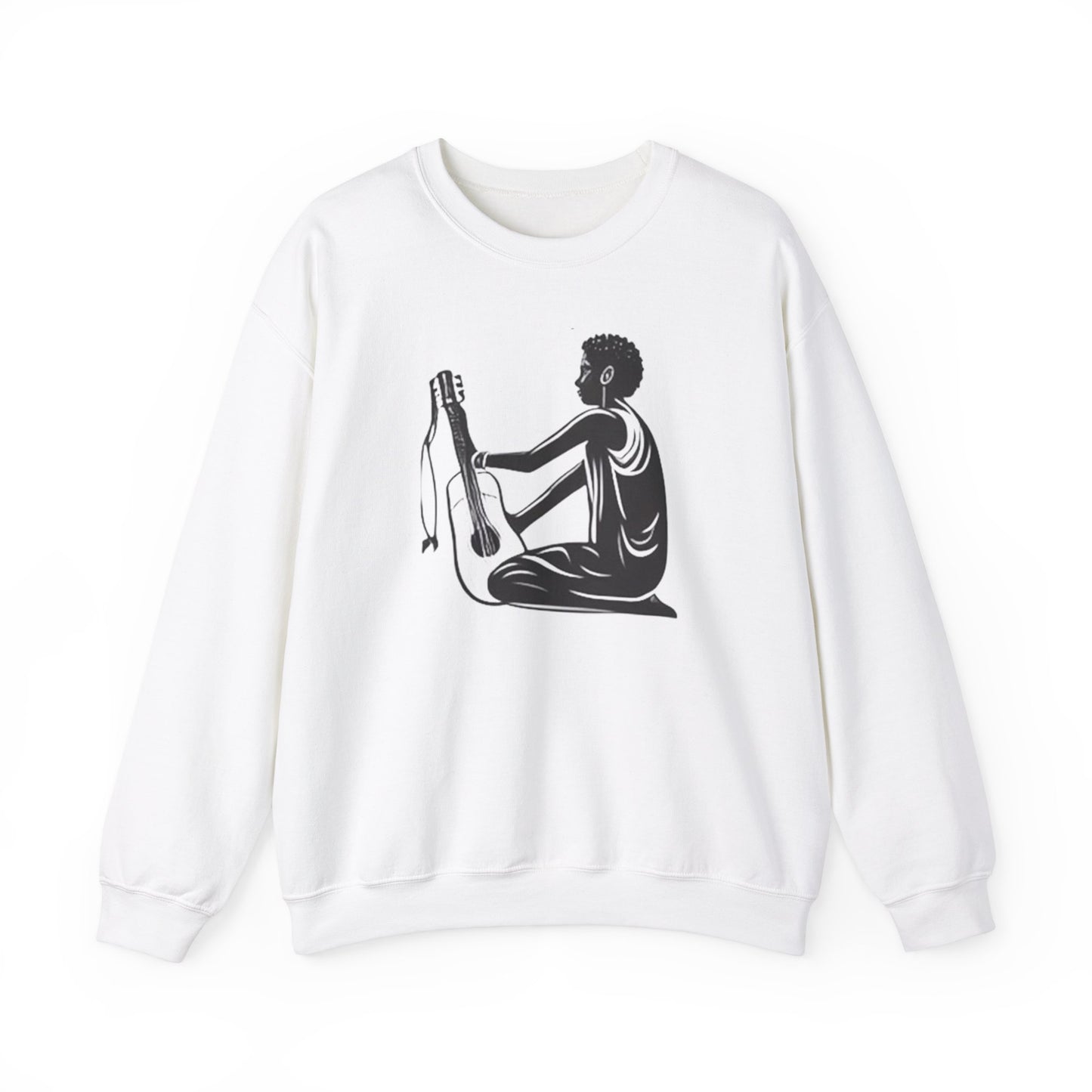 Sudanese Guitarist Unisex Sweatshirt