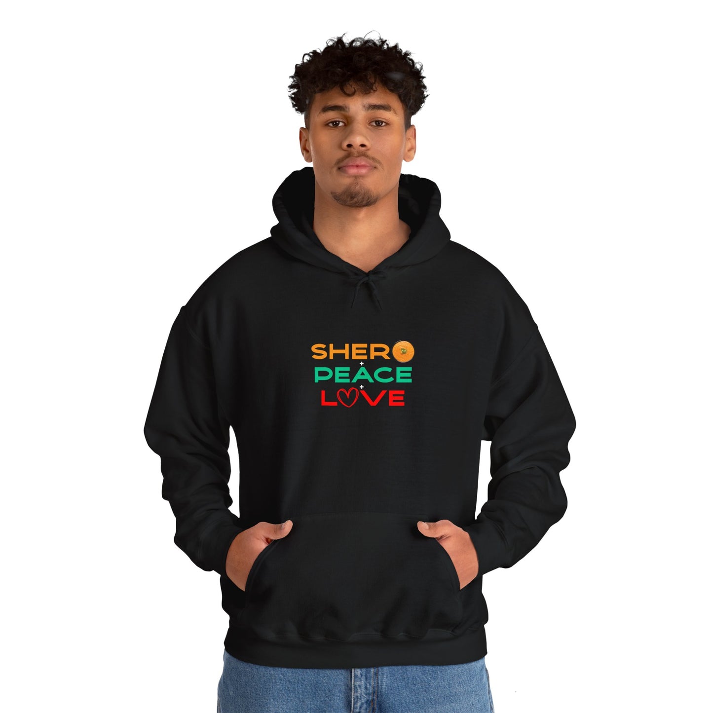 Shero Peace Love Unisex Hoodie