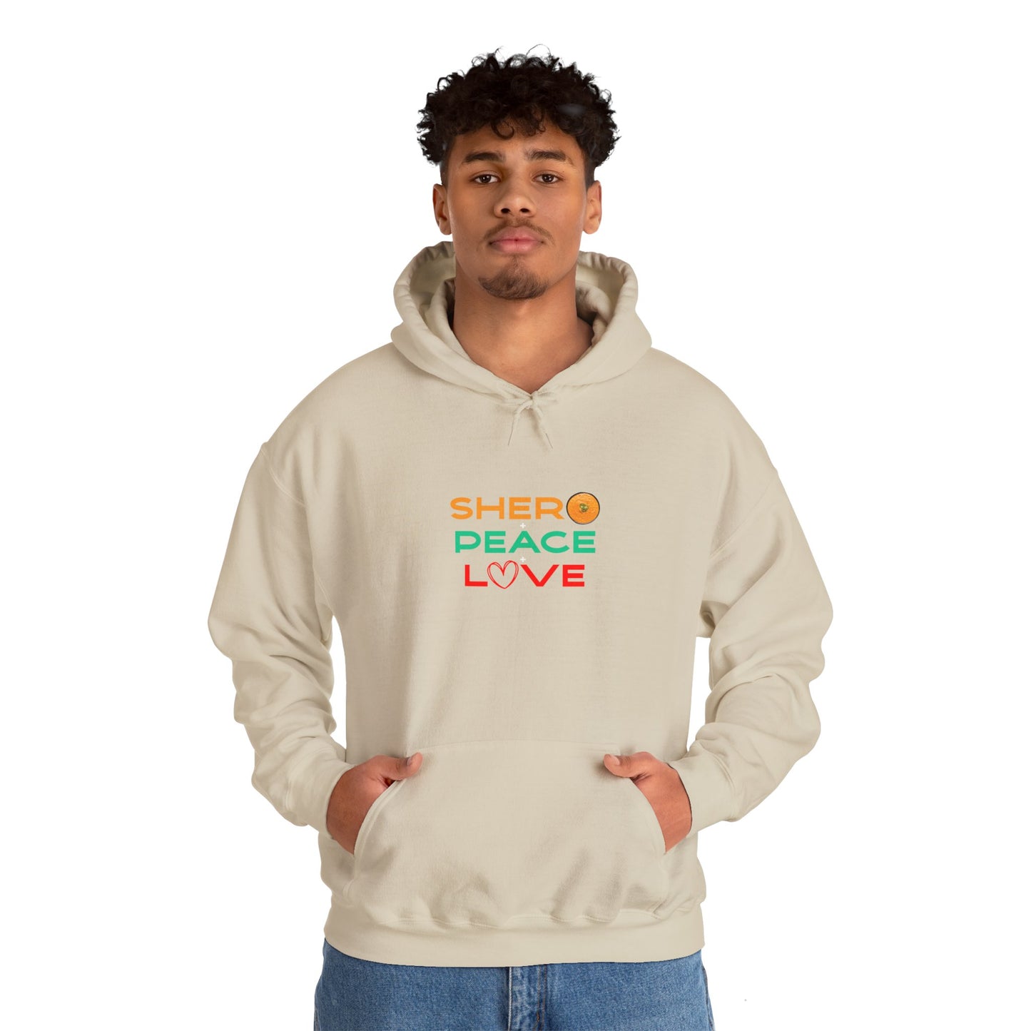 Shero Peace Love Unisex Hoodie