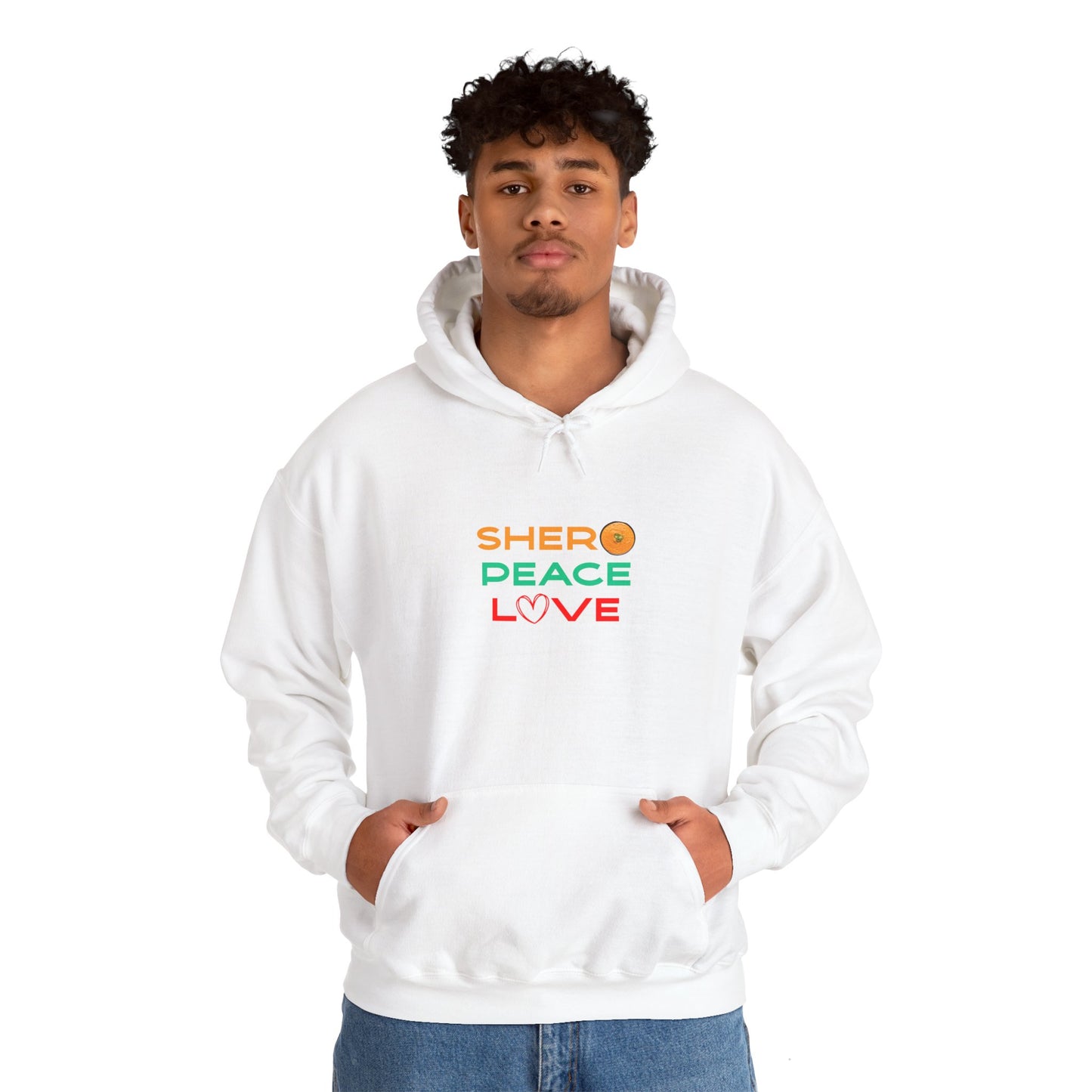 Shero Peace Love Unisex Hoodie