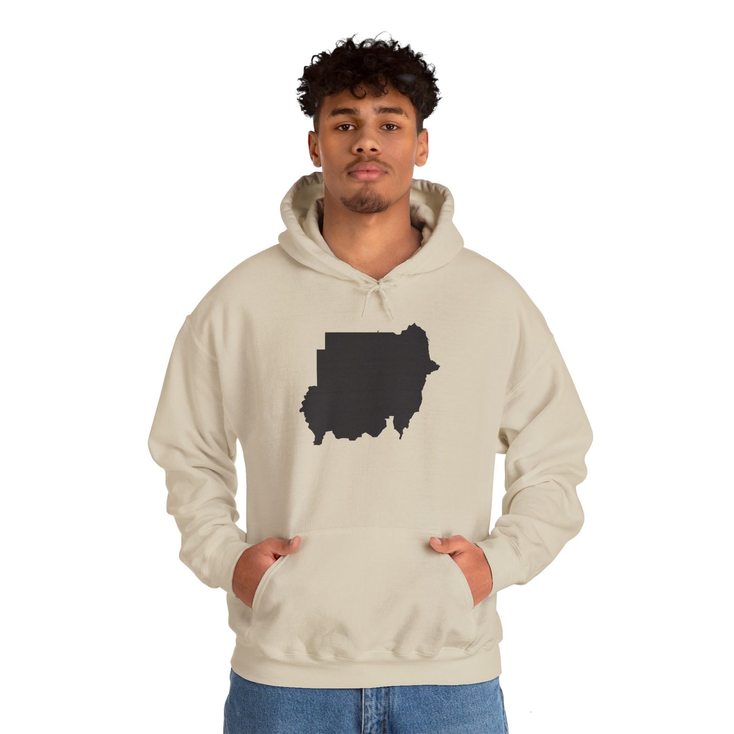 Sudan Map - Hoodie