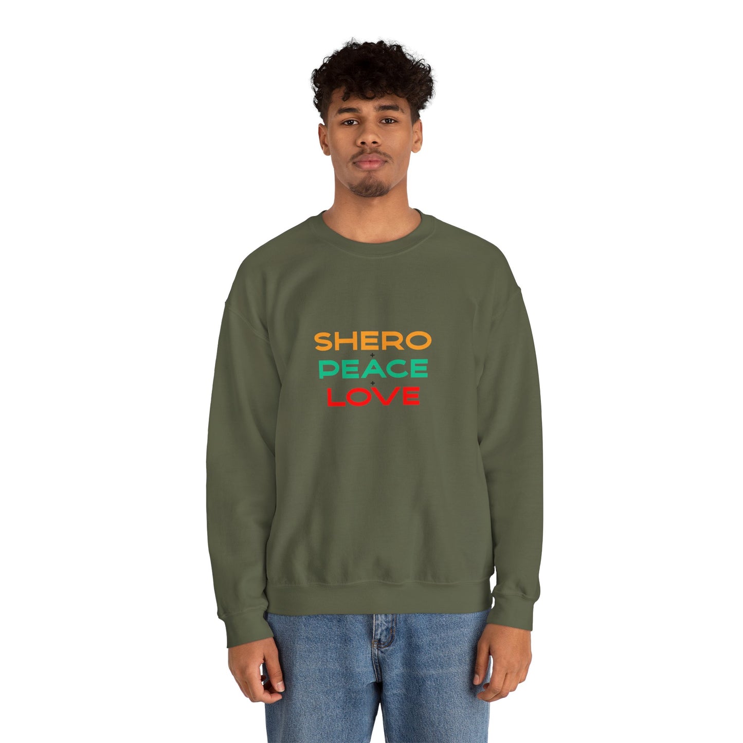 Shero Peace Love Unisex Sweatshirt