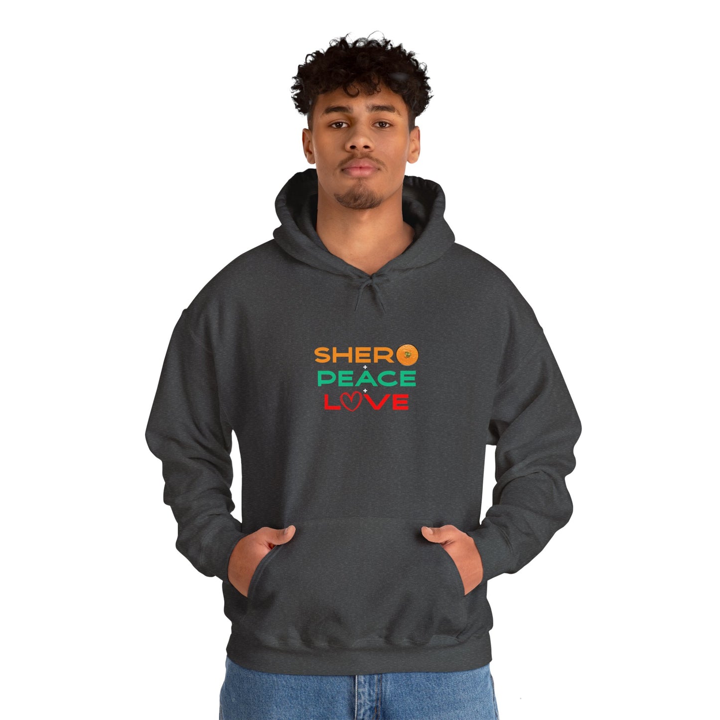 Shero Peace Love Unisex Hoodie