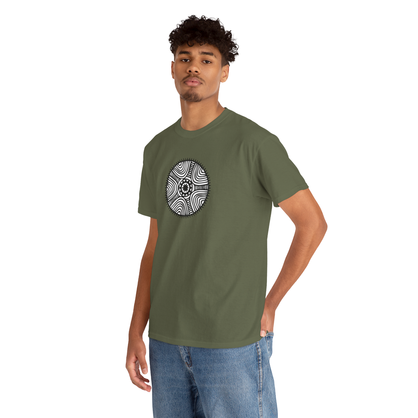 Circle Art Unisex Tshirt
