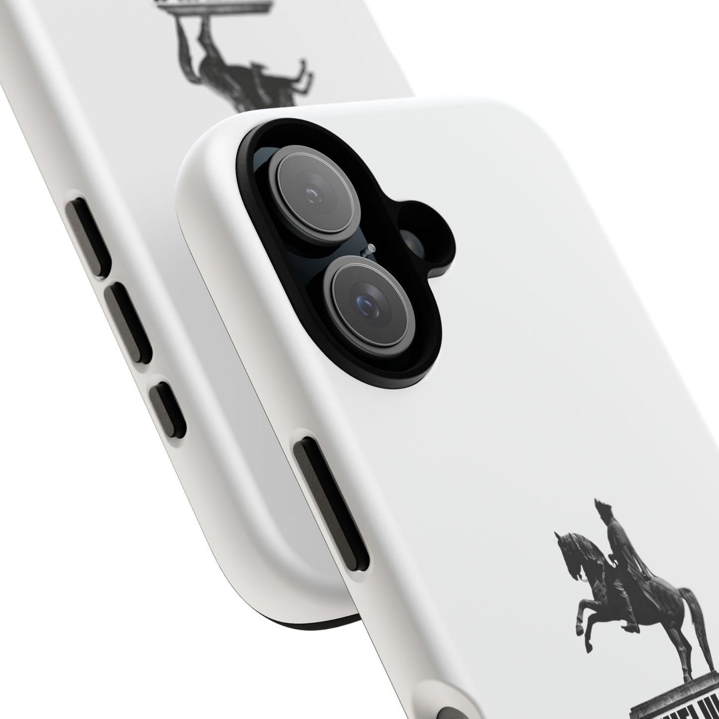 Emperor Menelik Statue - Phone Case