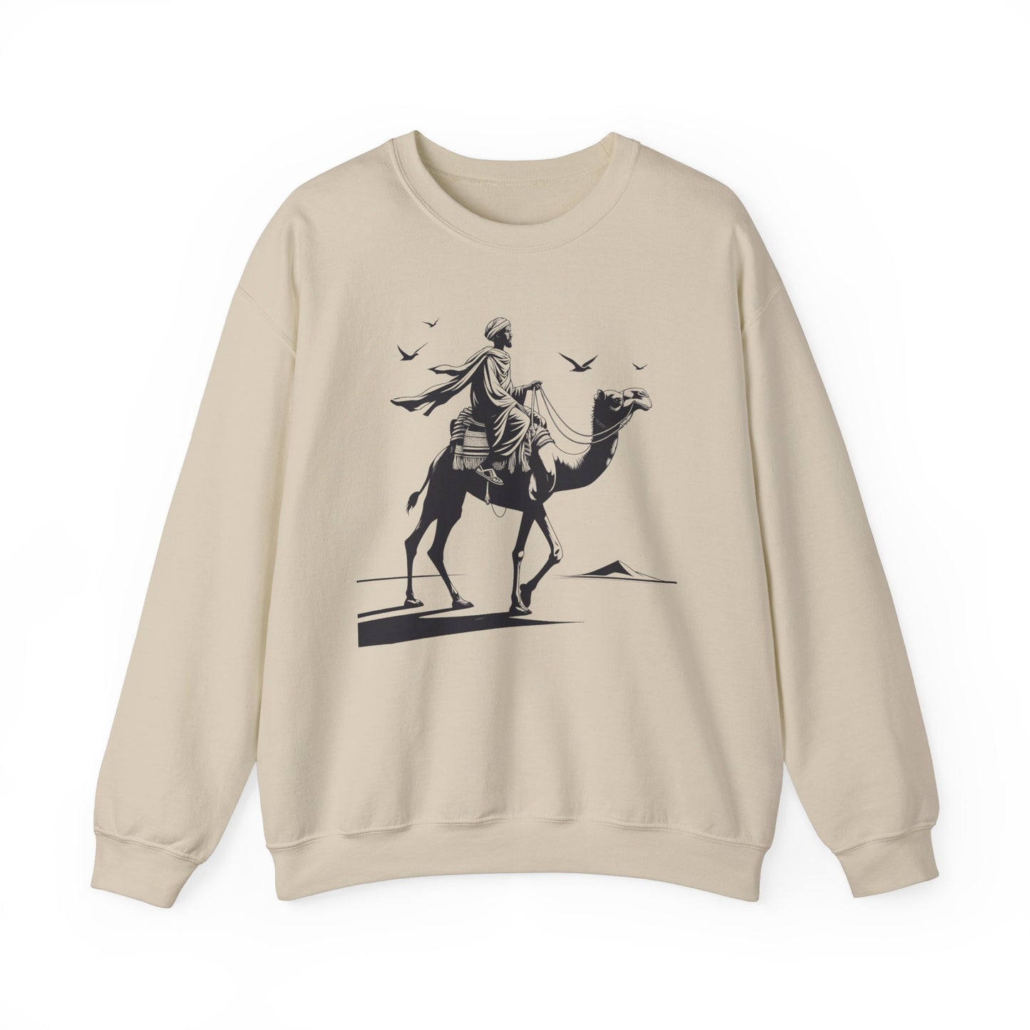 Somali Man on Camel Unisex Sweatshirt