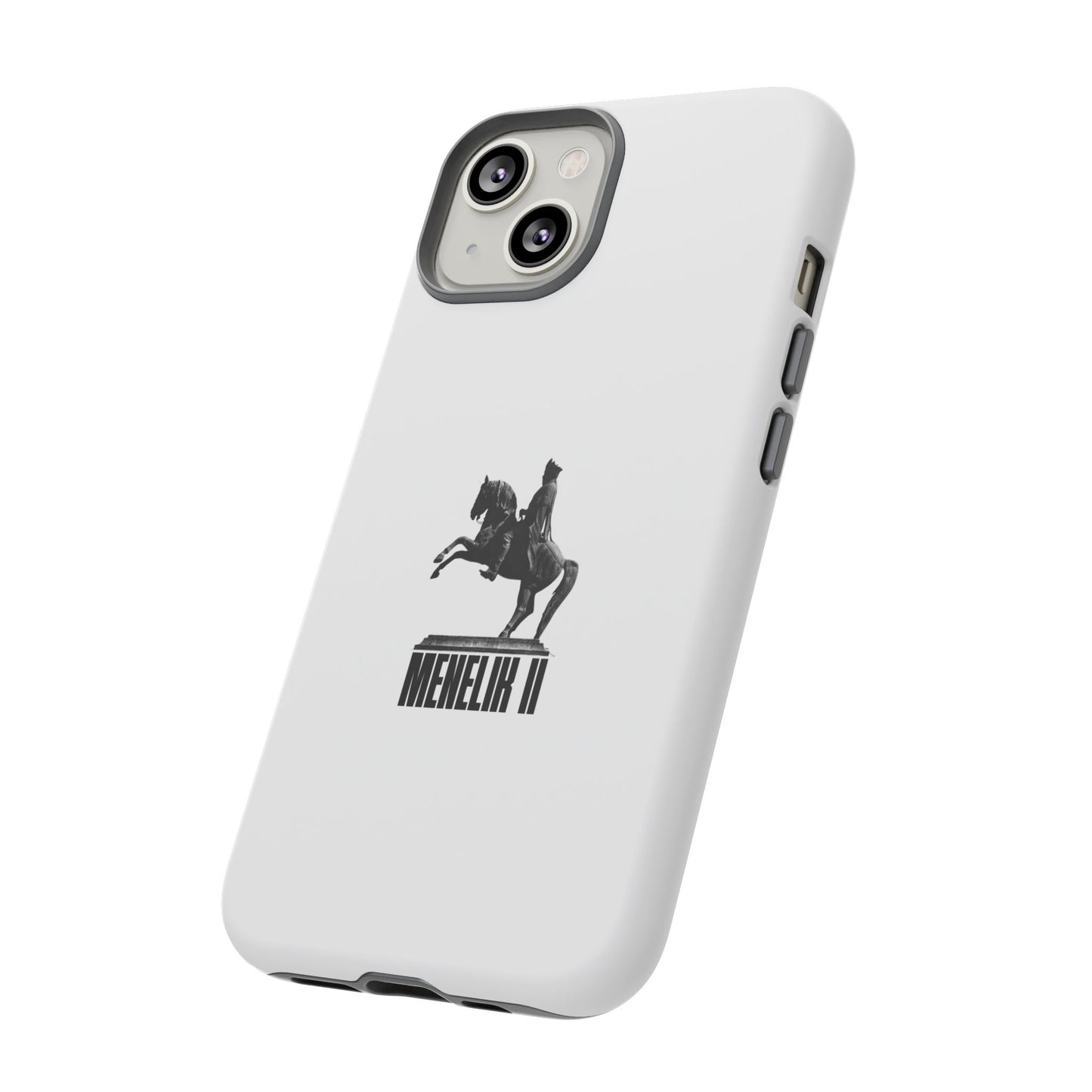 Emperor Menelik Statue - Phone Case