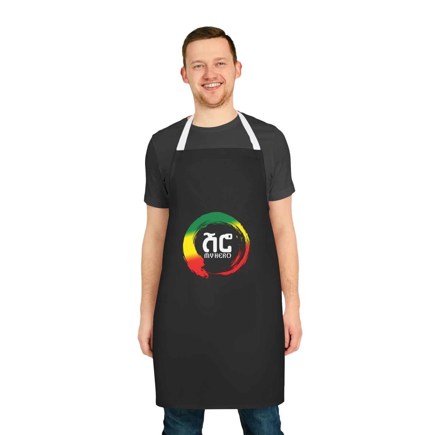 Apron, 5-Color Straps (AOP)