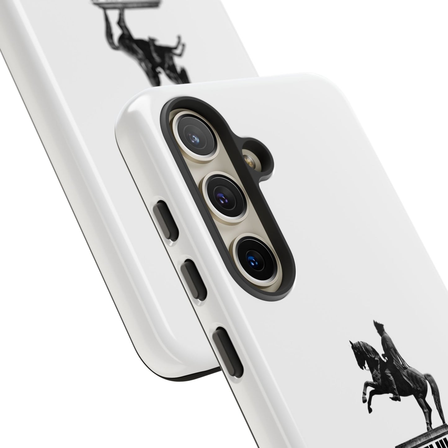 Emperor Menelik Statue - Phone Case