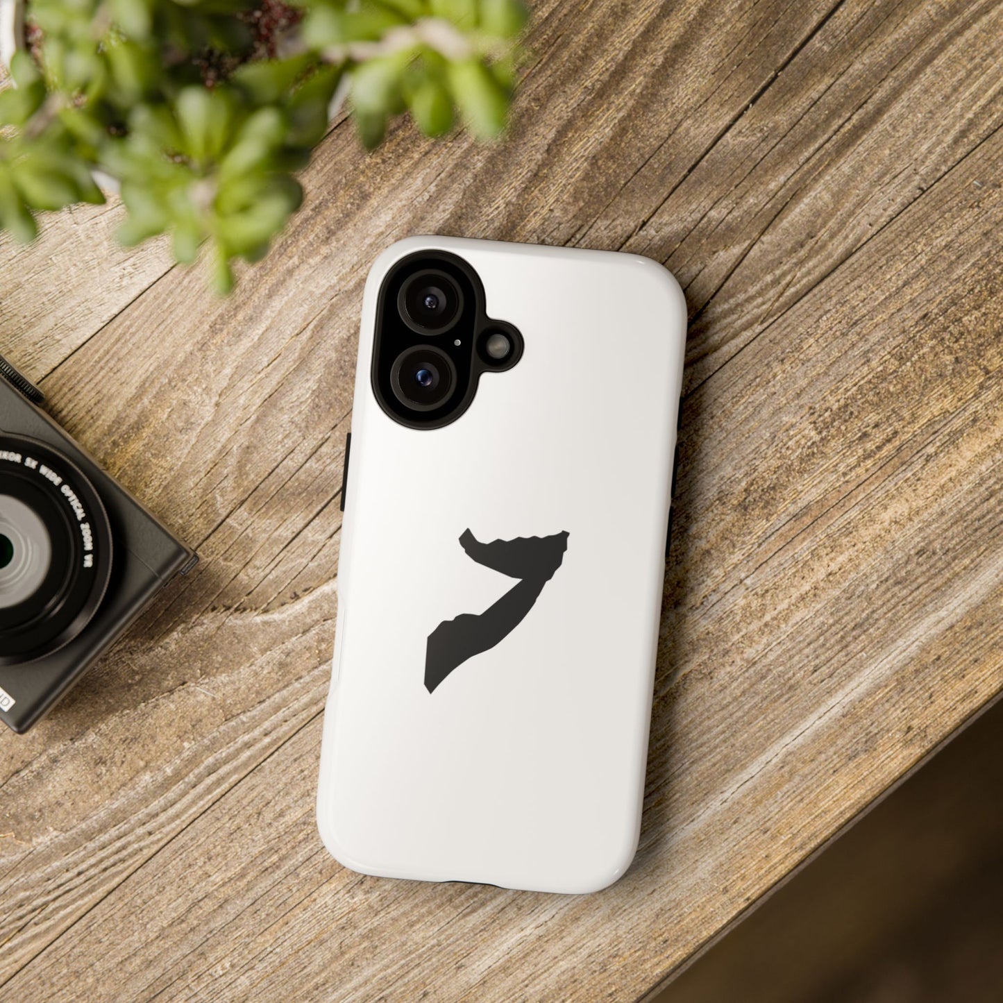 Somalia Map - Phone Case