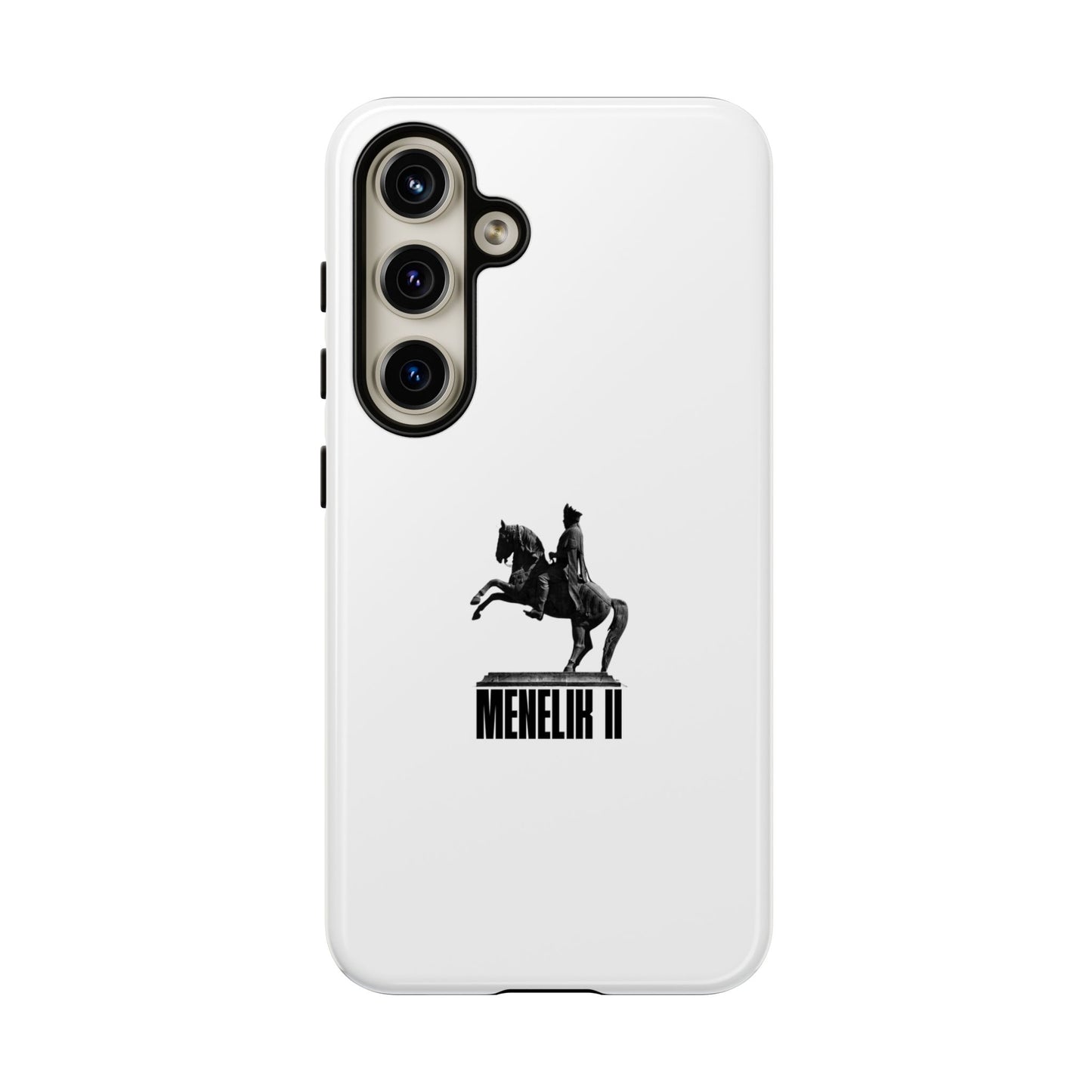 Emperor Menelik Statue - Phone Case