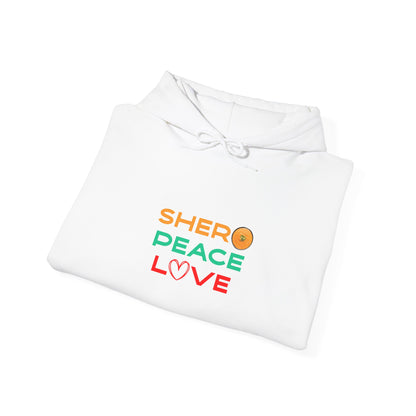 Shero Peace Love Unisex Hoodie