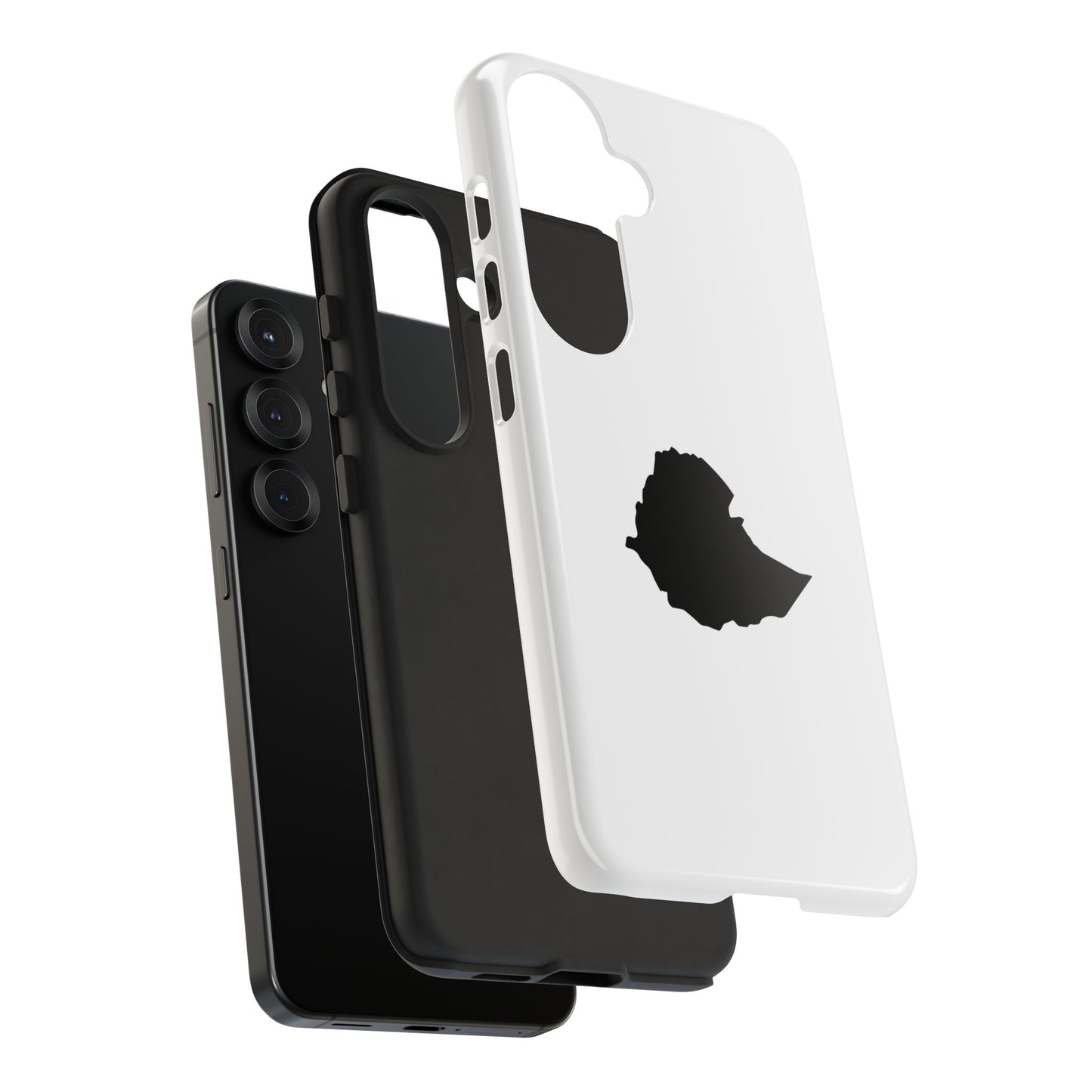 Ethiopia Map - Phone Case