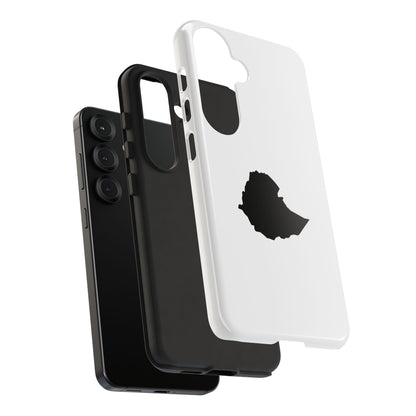 Ethiopia Map - Phone Case