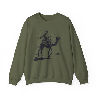 Somali Man on Camel Unisex Sweatshirt