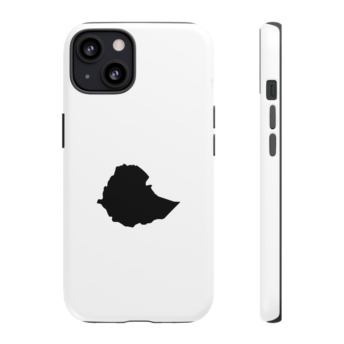 Ethiopia Map - Phone Case