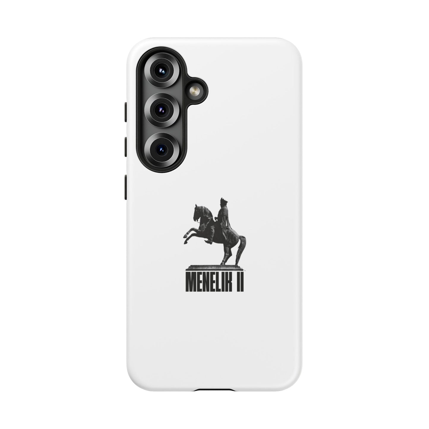 Emperor Menelik Statue - Phone Case