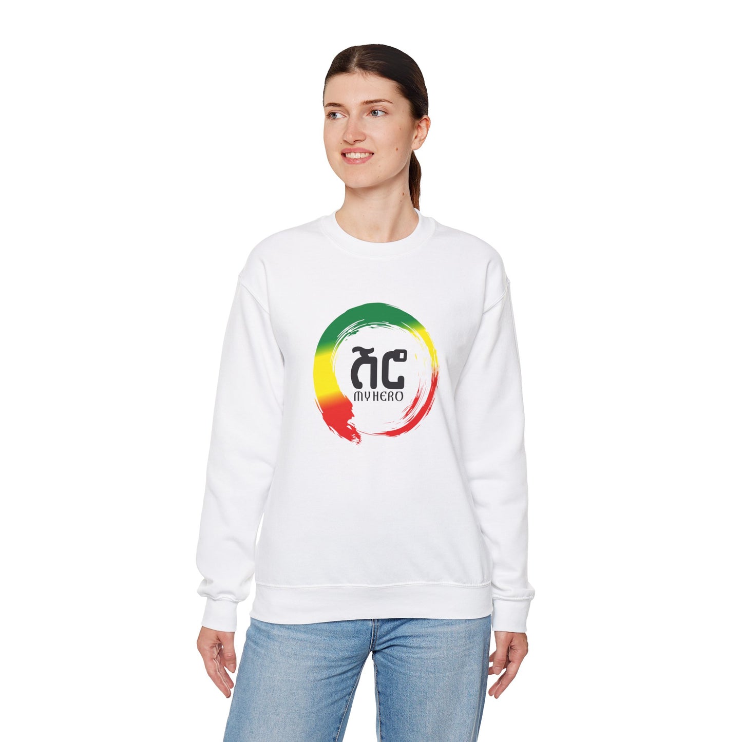 Unisex Heavy Blend™ Crewneck Sweatshirt – Shero My Hero Collection