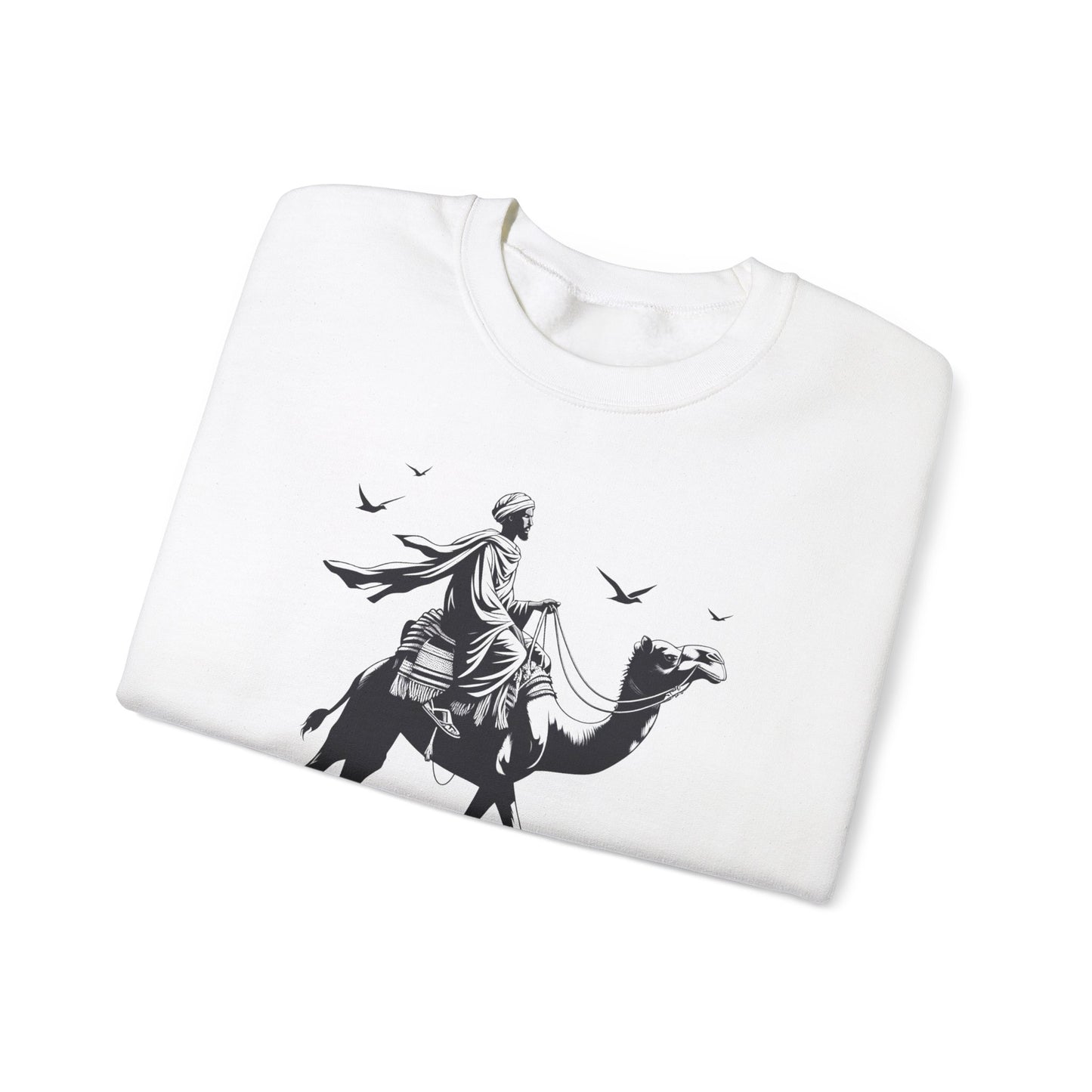 Somali Man on Camel Unisex Sweatshirt