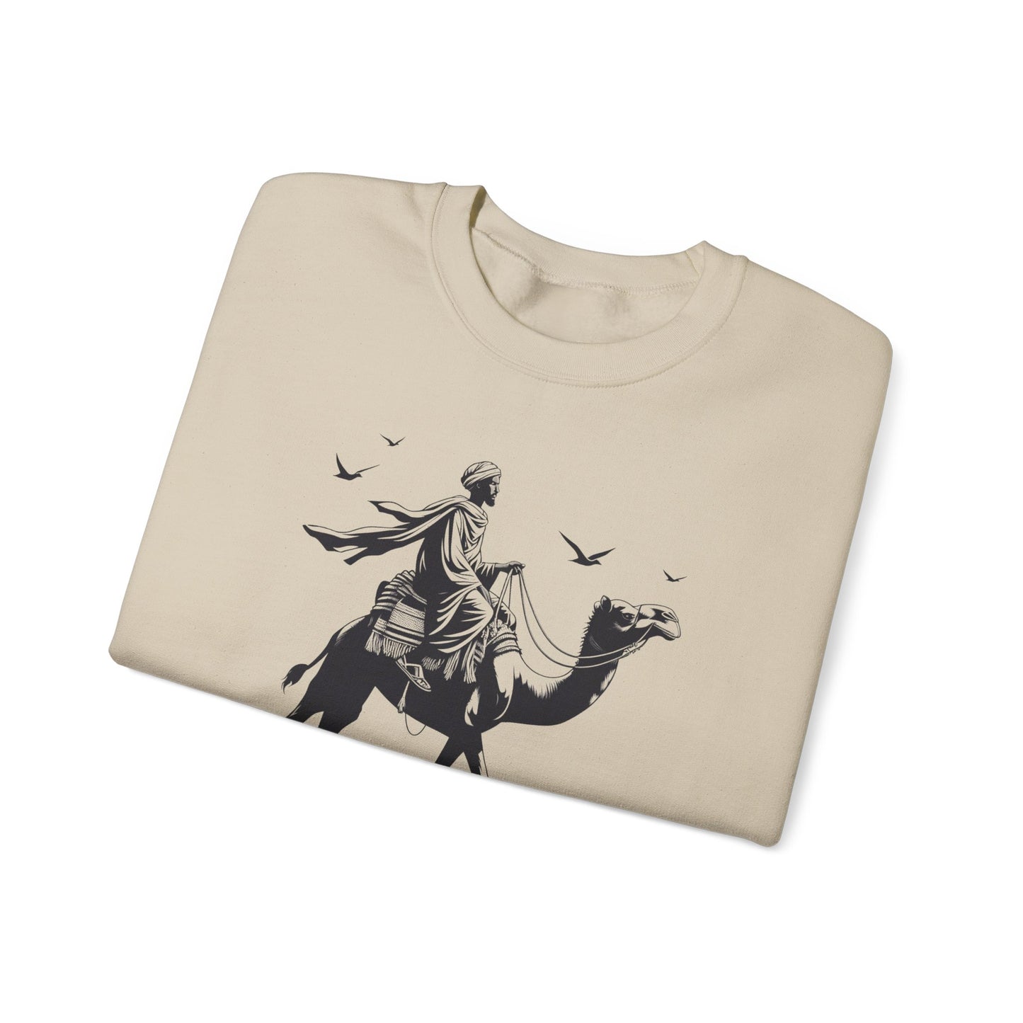 Somali Man on Camel Unisex Sweatshirt