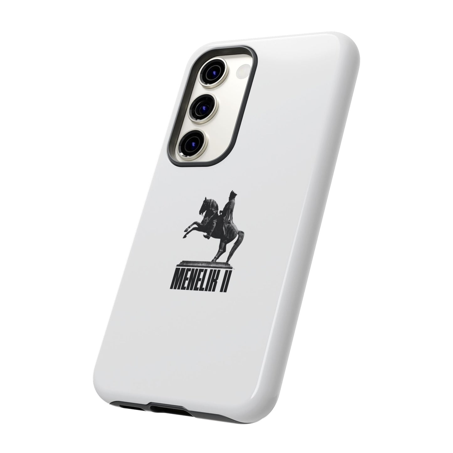 Emperor Menelik Statue - Phone Case