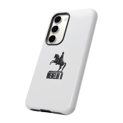 Emperor Menelik Statue - Phone Case